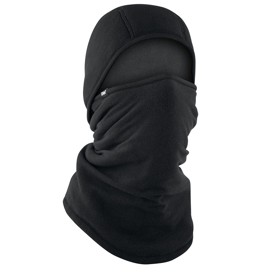 Zan Headgear Zan Balaclava SportFlex Series Low Pile Fleece Black WBLL114 - Clothing & Accessories